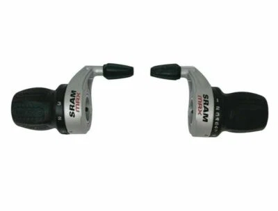 SRAM MRX 24 SPEED 8 x 3 GRIPSHIFT MTB BIKE SHIFTER SET INCLUDING INNER GEAR WIRE - Image 1 of 3