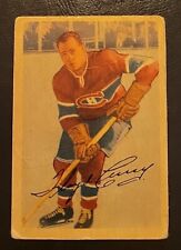 1953-54 Parkhurst Floyd Curry Hockey Card #35 (A)