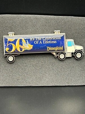 Disneyland Resort Cast Member - Pin of the Month-50th Anniv.Disney Truck Pin- LE - Image 1 of 2