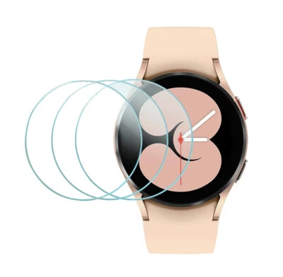 3X Hartglas für Samsung Galaxy Watch 4 40 mm Panzerfolie Display Schutzfolie 9H - Bild 1 von 4