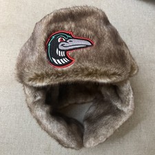 GREAT LAKES LOONS DODGERS BASEBALL TRAPPER WINTER HAT ALPINE YOOPER MICHIGAN