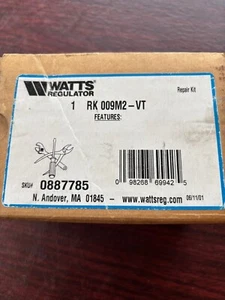 WATTS RK 009M2-VT RELIEF VALVE REPAIR KIT 0887785 - Picture 1 of 3
