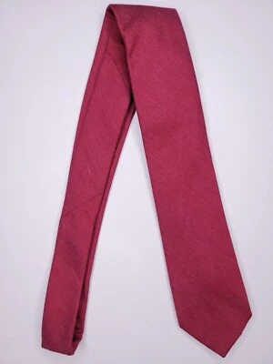 Gravata formal masculina Egara 56"Lx3"W gravata borgonha - Imagem 1 de 4