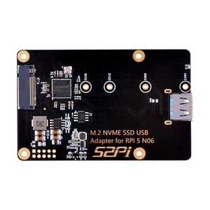 Adaptador USB SSD N06 M.2 NVME para Raspberry Pi 5 2230/2242/2260/2280 - Imagen 1 de 9
