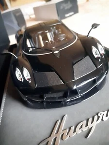 Pagani Huayra Black Mica 1a Edition Bbr 1/18 Limited edition 150 Pcs - Foto 1 di 23