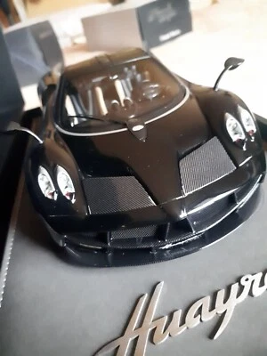 Pagani Huayra Black Mica 1a Edition Bbr 1/18 Limited edition 150 Pcs - Immagine 1 di 4