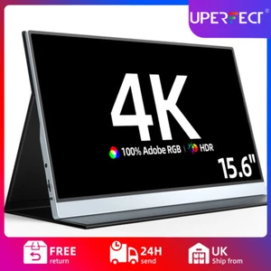 4K Tragbarer Monitor, UPERFECT 15,6 Zoll Portable Display 3840 * 2160 IPS UHD DE - Bild 1 von 18