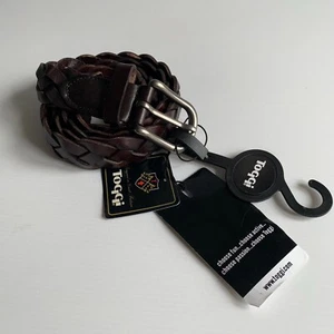 Toggi PHILIPA Belt Chocolate leather Size M/L BNWT Brand New RRP £45 - Picture 1 of 8