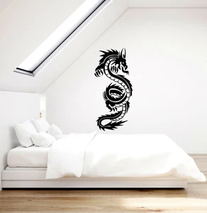 Vinyl Wall Decal Chinese Beautiful Dragon Fantasy Decoration Stickers (ig5405) - Picture 1 of 2