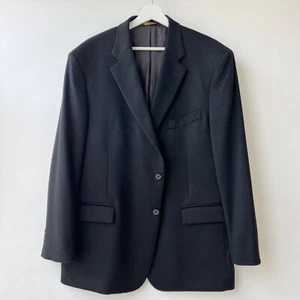 Brooks Brothers Tollegno 1900 Cashmere Madison Fit sportcoat, Black, Size 46R - Picture 1 of 15