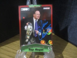 JIM CORNETTE TNA WRESTLING authentic signed/autographed TRISTAR Karte #7 - Bild 1 von 4