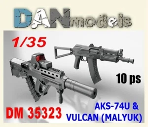 Detailing Set. Gewehre Vulcan (Malyuk) & AKS-74U Dan Models 35323 Maßstab 1:35 - Bild 1 von 6