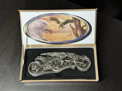 Eagle Stainless Folding Pocket Knife In Gift Box Collectible NIB - Image 1 of 2