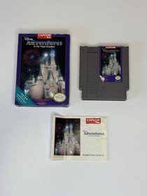 Disney Adventures in the Magic Kingdom NES CIB Capcom Tested Working