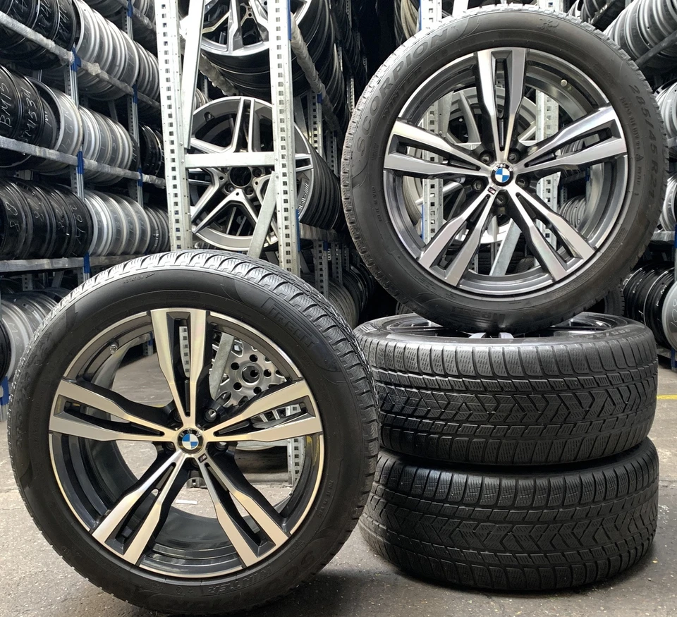 4 Orig BMW Winterräder Styling 754 M 285/45 R21 113V X7 G07 8074220 3261 - Bild 1 von 3