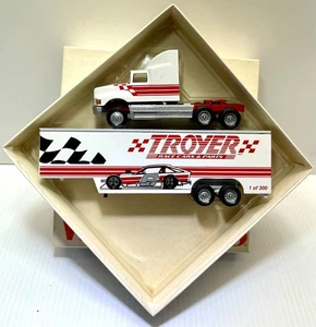 WINROSS- 1/64 TROYER Race Cars & Parts 🏎️🏁 Hauler 🚛 - w/box - Picture 1 of 5