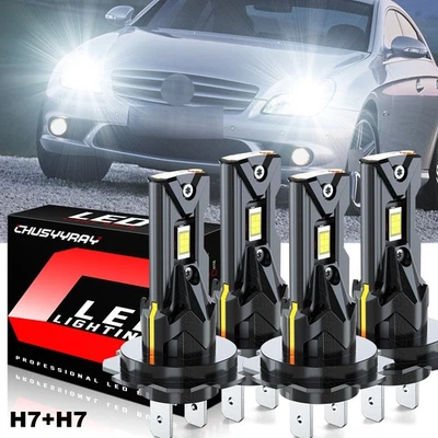 Kit de faros LED delanteros Hi&Lo para Mercedes-Benz CLS550 2007-2011 Foto 1 de 4