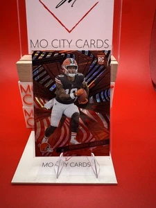 2025 Panini Revolution Red Swirl NFL Football Quinshon Judkins Rookie #236  - Foto 1 di 2