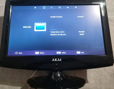 TV LED Akai AKTV165LED 16″ HD Ready, Per Camper E Casa ,12v, 16 Pollici  - Immagine 1 di 4