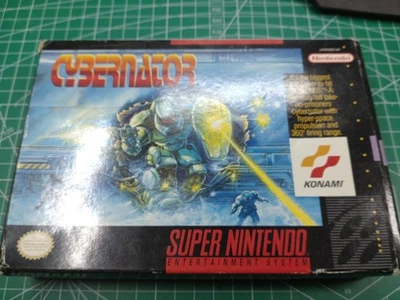 SNES Cybernator (NTSC - US Version), Boxed and Complete (Untested) - Image 1 of 4