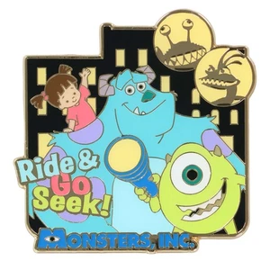 Tokyo Disney Resort Monsters Inc Pin 2025 Sulley Mike Ride & Go Seek Cute - Picture 1 of 10