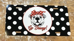 Georgia Bulldogs License Plate Georgia Bulldogs Car Tag - Picture 1 of 1