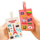 Luggage Tag Travel Accessories Suitcase Label Silicon Suitcase ID Address Holder