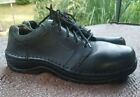WOMENS RED WING BLACK OXFORD SAFETY SHOE 2413 WORK LEATHER LACE UP SIZE US 7 B
