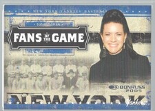 Susie Essman 2005 Donruss Fans of the Game Card# FG-3