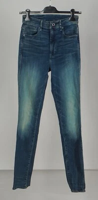 Pantalones de mezclilla para mujer G-Star RAW talla W27 L32 Kafey ultra altos ajustados Foto 1 de 4