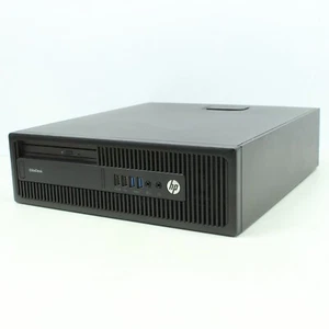 HP EliteDesk 705 G3 Windows 10 SFF PC AMD Pro A10 8770 R7 2.3 8GB 256GB SSD WIFI - Picture 1 of 14