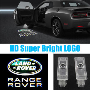 New 2x Projector Ghost Shadow Light Door For Land Rover Discovery Range Rover