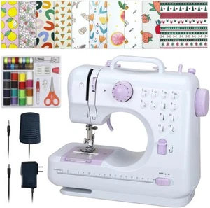 Sewing Machine for Beginners,Portable Sewing Machine with 12 Built-in Stitche - Picture 1 of 8