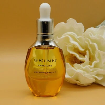 Skinn Divine Elixir Luminous Facial Oil w Manuka Honey 1.0 oz New SEALED - Image 1 of 4