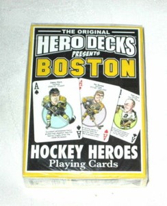 BOSTON BRUINS HEROES PLAYING CARDS #12 - NEW