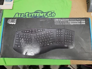 Adesso TruForm Media 160 - Ergonomic Desktop Keyboard - Picture 1 of 5