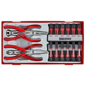 Teng Tools TTMI16 Mini Pliers 12 Precision Screwdriver Set Mini Tool Set - Picture 1 of 6