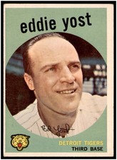 You Pick 1959 Topps Baseball EX or Better Unless Noted #1-127 BOX 1A