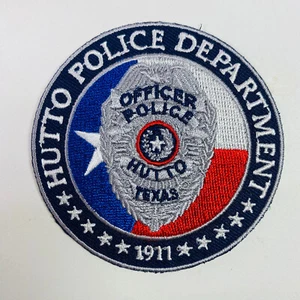 2.75" Hutto Police Texas TX Patch A6 - Picture 1 of 2
