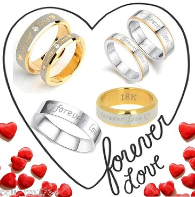 Hearts Forever Love Rings - His & Hers Many Styles, Several sizes  - Clearance - Image 1 of 4