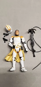 HASBRO STAR WARS 2009 PAQUETE DE CÓMICS CLON TROOPER TENIENTE FIGURA DE ACCIÓN COMPLETA - Imagen 1 de 2