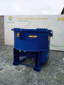 Betonmischer 600 L Zwangsmischer elektrisch mit Randabstreifer und Spritzschutz - Bild 1 von 23