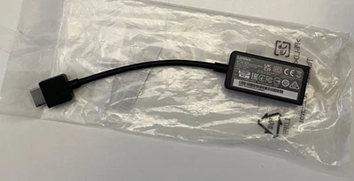 New+4X90Q84427+For+Lenovo+ThinkPad+Ethernet+Extension+Adapter+Gen+2+Black+US - Image 1 of 3