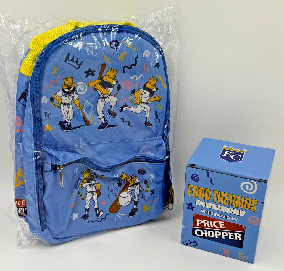 Bolsa de almuerzo Kansas City Royals SGA lonchera y termo para alimentos 2025 Sluggerrr Foto 1 de 1