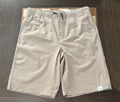 NUEVO Pantalones Cortos Kohls Sonoma Niños Tostado Frente Plano Talla XL Elásticos. Foto 1 de 4