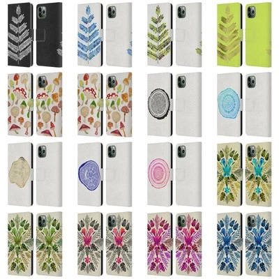 OFFICIAL CAT COQUILLETTE NATURE LEATHER BOOK WALLET CASE FOR APPLE iPHONE PHONES - Image 1 of 4