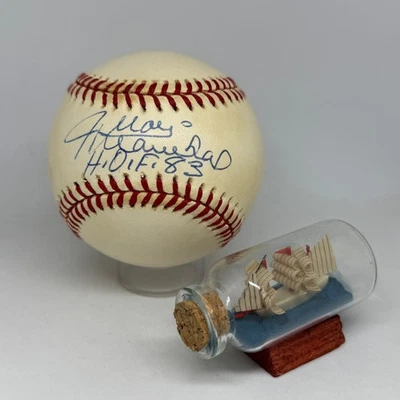 Juan Marichal signed Rawlings ONL Baseball JSA COA Inscribed HOF Auto A4071 - Image 1 of 3