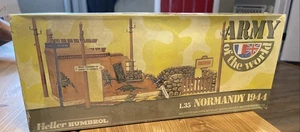 Vintage Heller Humbrol 1/35 Normandie 1944 Steinmauern Ruinen Armee der Welt - Bild 1 von 13