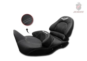 Honda Goldwing GL 1800 2001-2017 JN-Design Seat Cover Black & Grey E199 - Picture 1 of 1