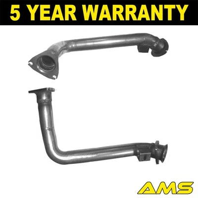 Tubo de escape delantero izquierdo AMS 8G0253102D compatible con Audi Cabriolet 1994-2000 2.6 Foto 1 de 4